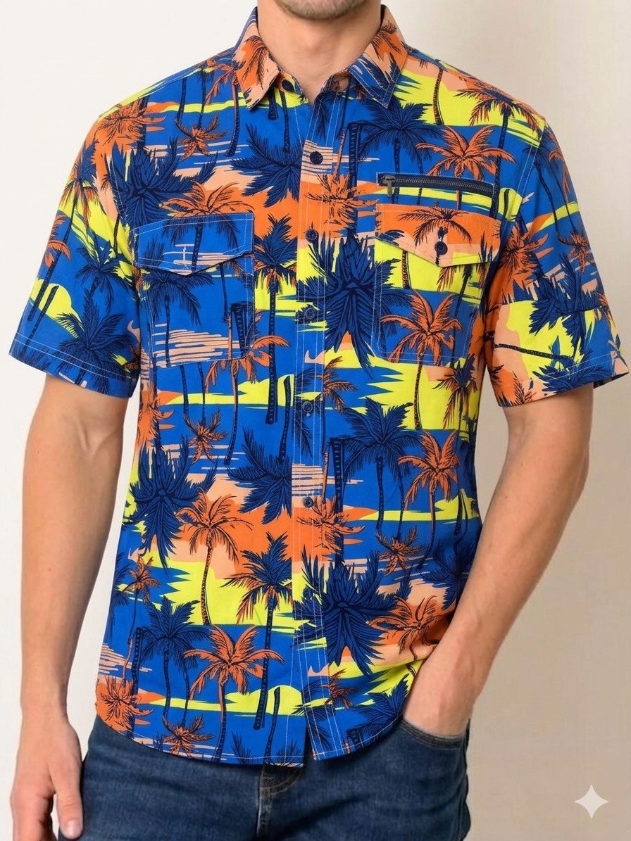 гавайская рубашка мужская,гавайская рубашка,гавайская рубашка с коротким рукавом пляжная летняя alberto ricci,рубашки гавайки мужские,hawaiian shirt
