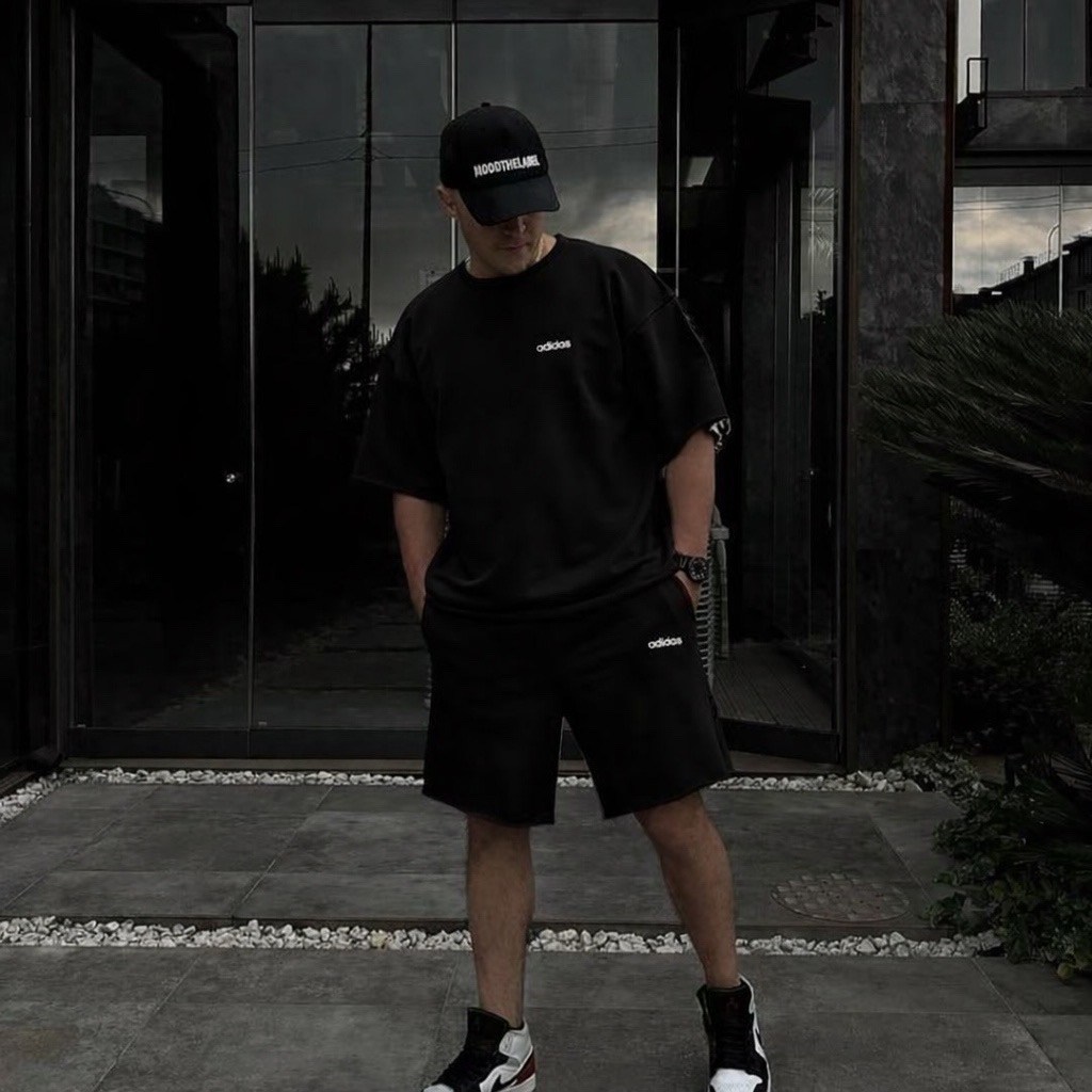 костюм мужской с шортами спортивный,костюм с шортам,мужской костюм с шортами,костюм оверсайз