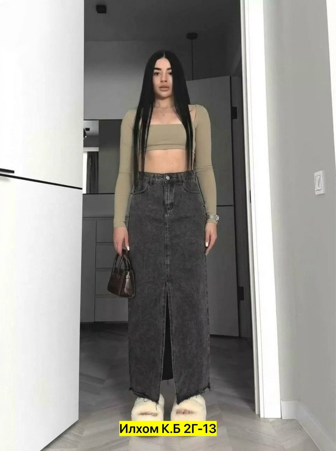 юбка джинсовая длинная,джинсовая юбка макси,джинсовая юбка,юбка женская джинсовая,юбка джинсовая длинная с разрезом спереди карандаш v.p.line