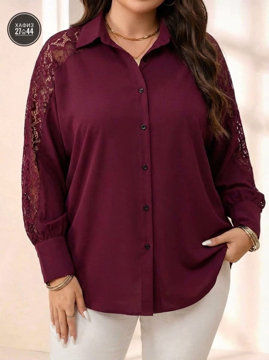 блузка бордовая женская,женская блузка,блузка с кружевами,блузка больших размеров женская,нарядная блуза