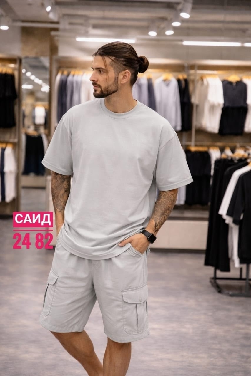 мужской спортивный костюм шорты футболка серый,спортивный костюм мужской летний,костюм с шортами мужской,летний мужской спортивный костюм с шортами и футболкой,костюм мужской летний с шортами