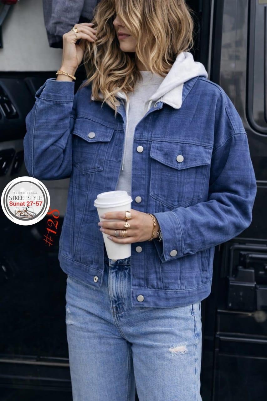 женская джинсовая куртка,джинсовая куртка,женская джинсовая куртка с капюшоном,джинсовая куртка женская 2026,женская джинсовая куртка большого размера