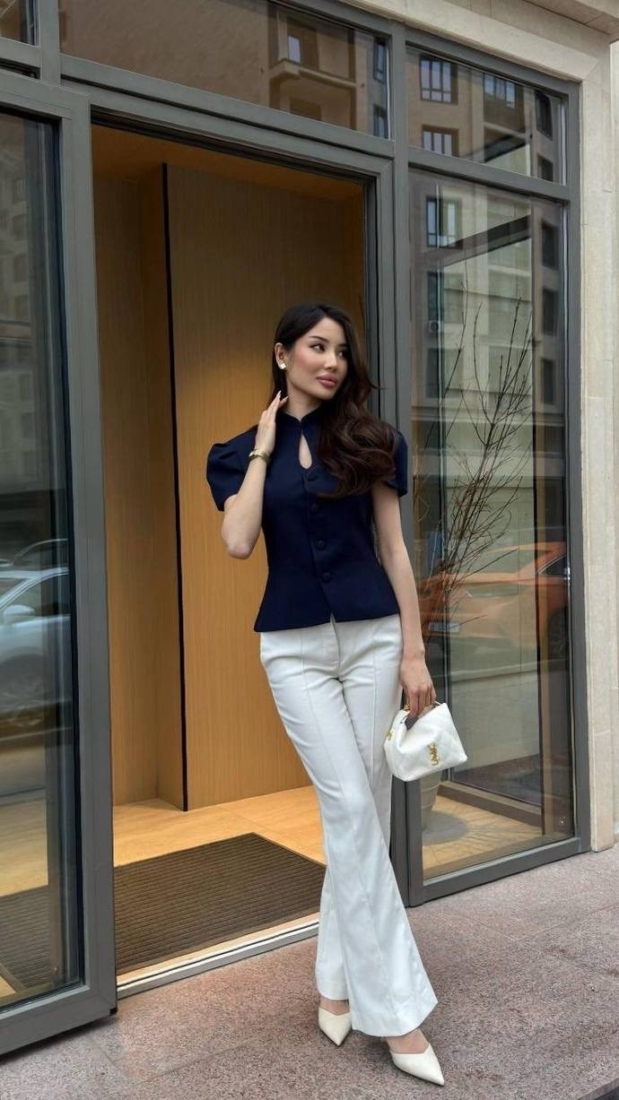 приталенная блуза,женская блузка,блузка женская белая,элегантное модное,брючный костюм