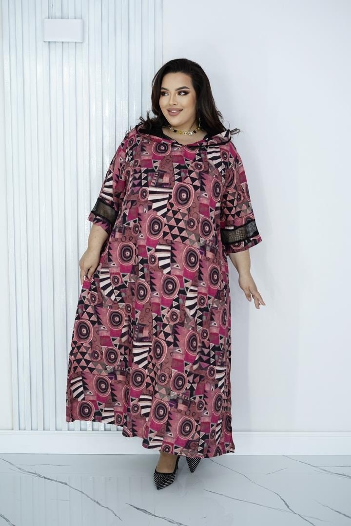 платья большие размеры,платье,платье женской,платья бохо,платье штапельное с капюшоном длинное