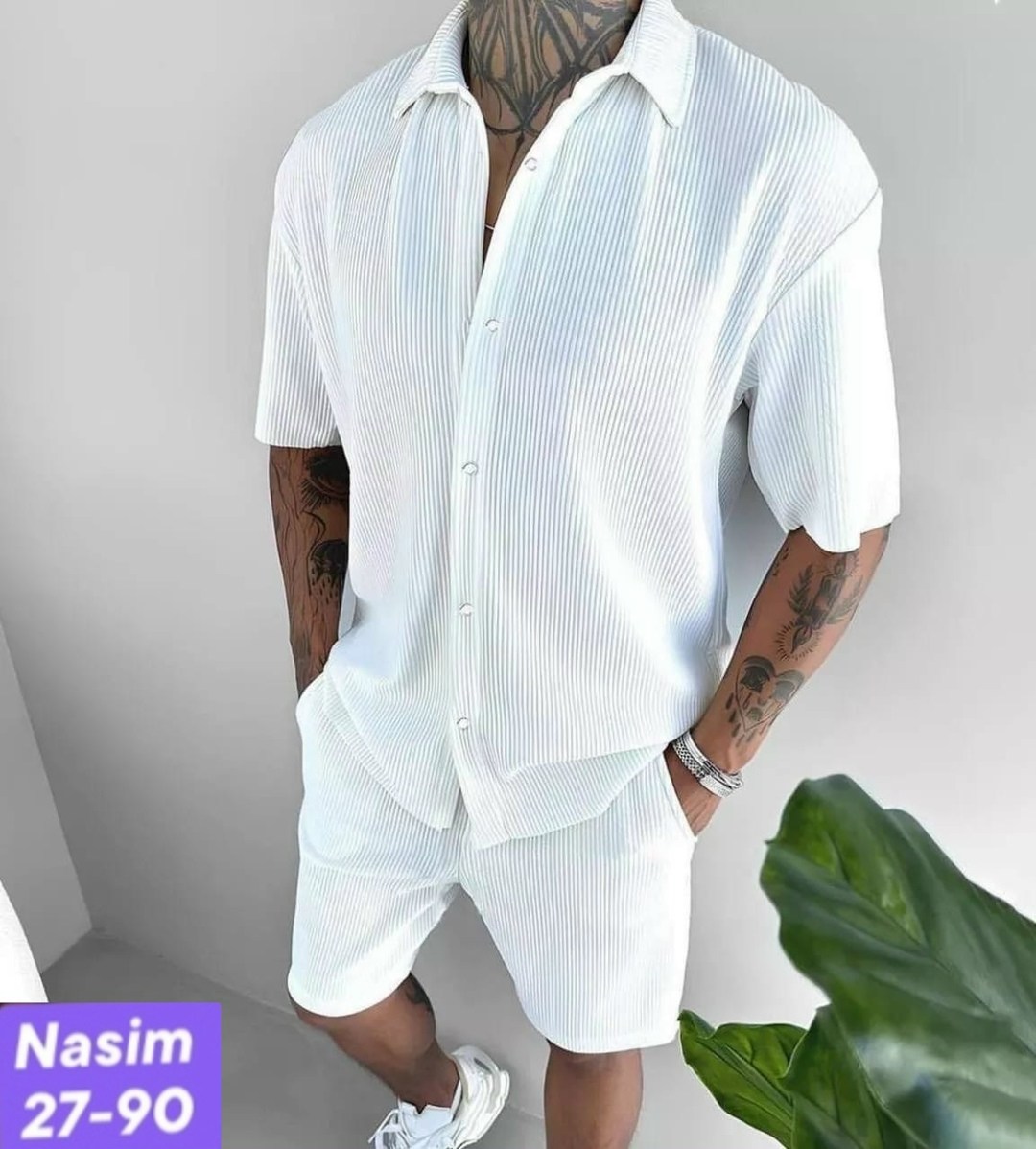 мужской летний костюм,костюм с шортами мужской,мужская мода,костюм рубашка и шорты,костюм летний с рубашкой и шортами