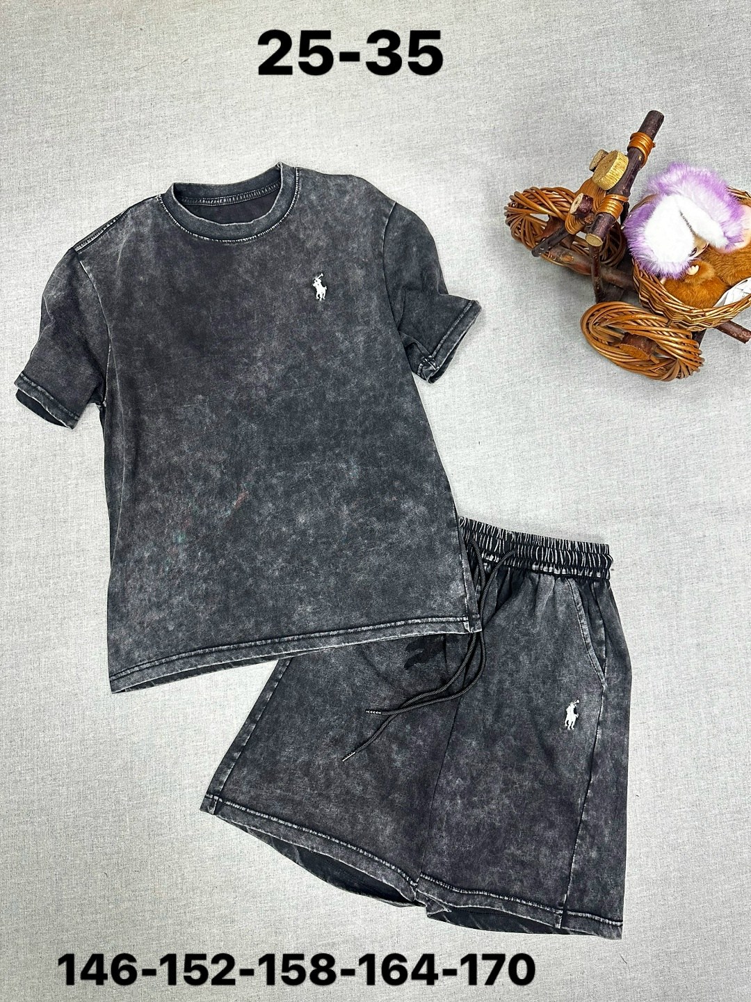 корейская мода,кореянка,костюм шортами,,комплект одежды