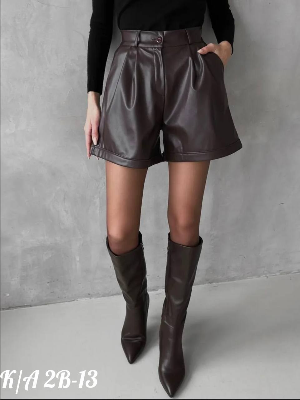 шорты женские,кожаные шорты,шорты из экокожи женские,шорты женские кожаные,юбка шорты из экокожи