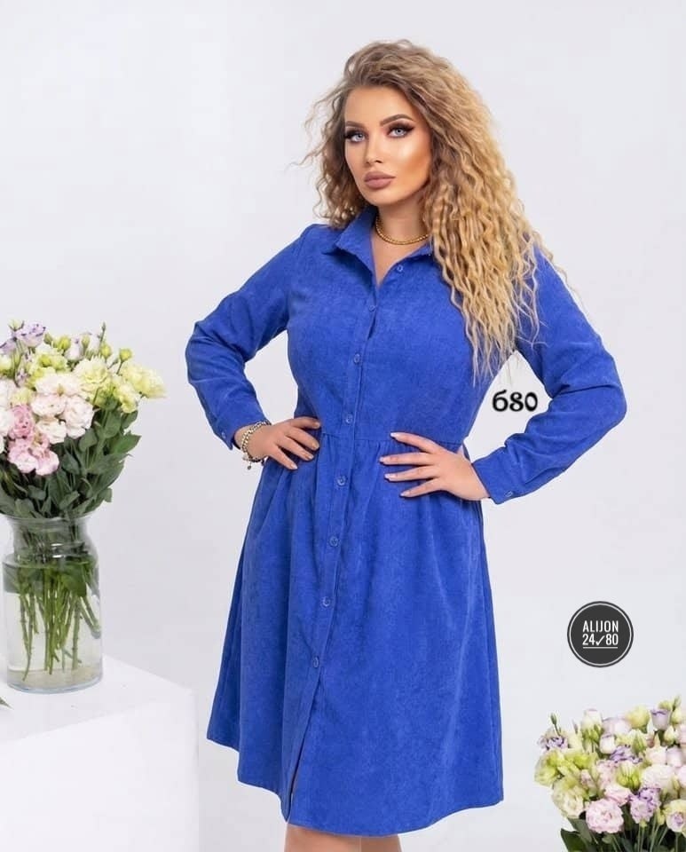 платье,платье-рубашка,женская платья,платье рубашка синее,женское вельветовое платье