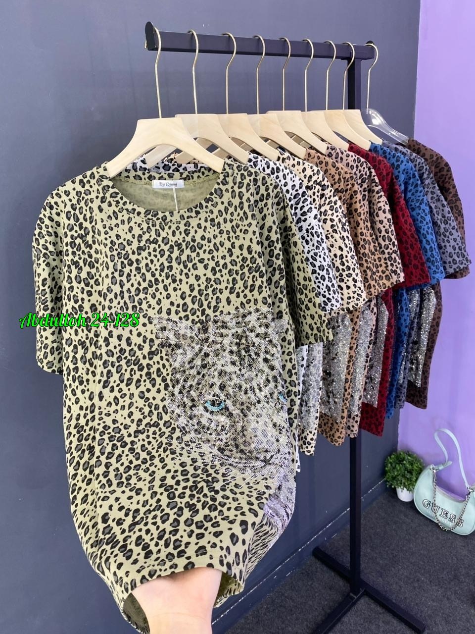 футболка женская леопард,футболки женская,футболка женская 6506 "леопард",женские футболки с принтом,футболка больших размеров женская