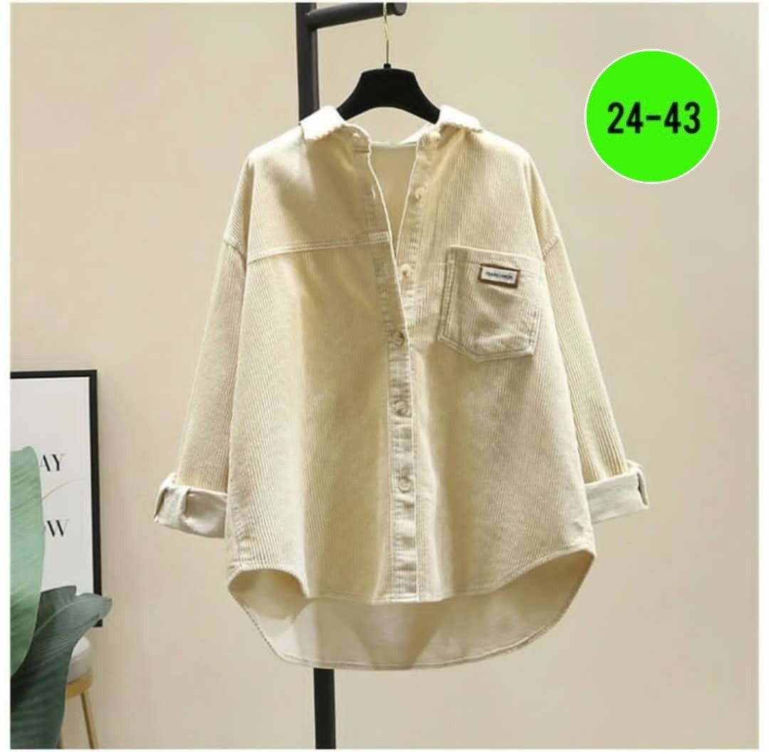 женская вельветовая рубашка с длинным рукавом,вельветовая рубашка свободного кроя,вельветовая женская рубашка,рубашка женская повседневная,вельветовая рубашка