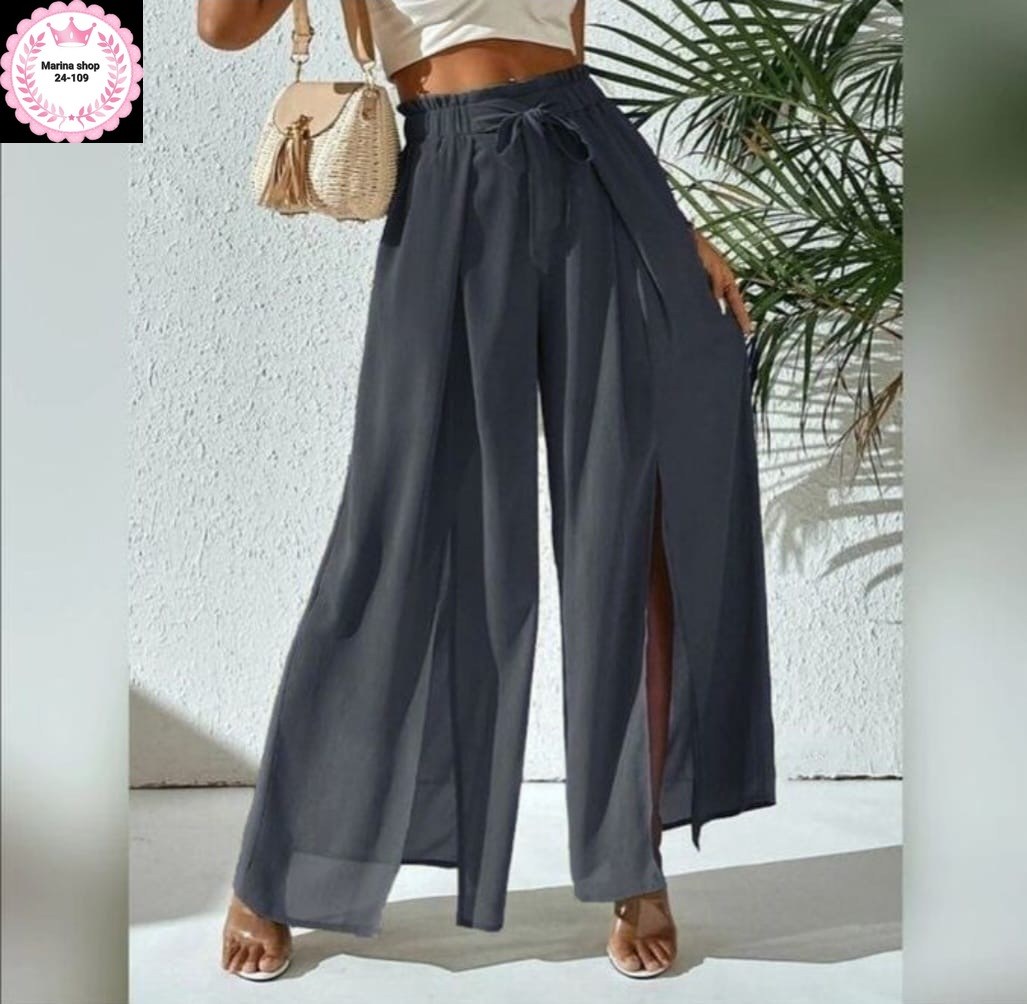 брюки широкие,брюки на завязках,модные брюки,брюки с запахом,брюки с широкими штанинами