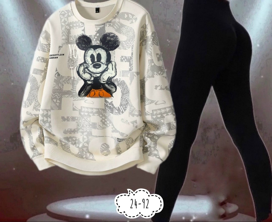 свитшот с микки маусом женский,костюм женский,женская кофта,свитшот и толстовка,свитшот женский