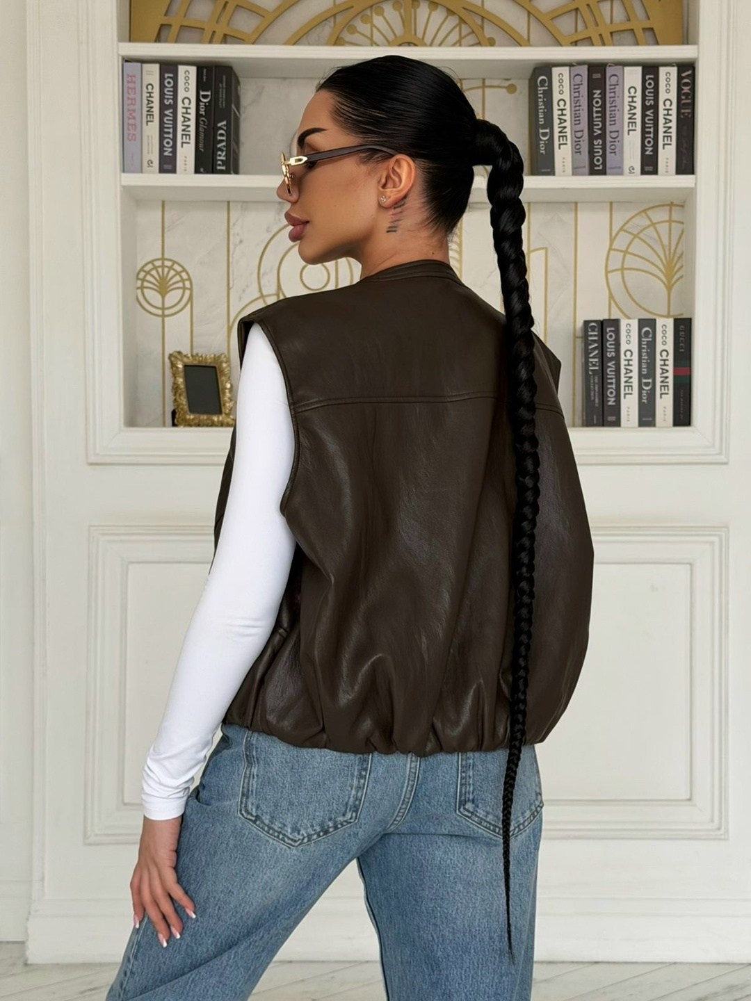 жилетка женская,жилетка экокожа короткая,жилет женский,жилет,жилетка короткая