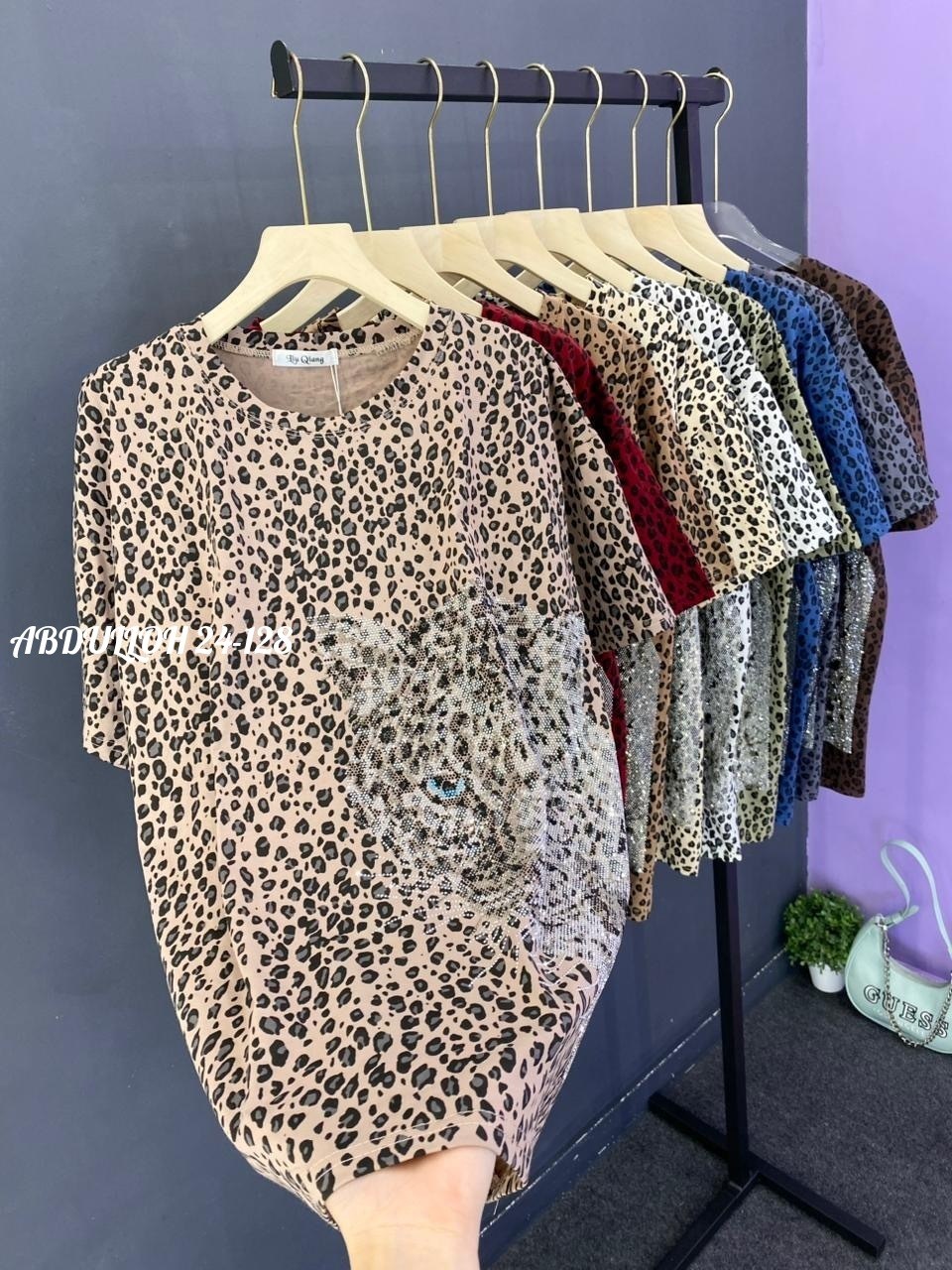 футболки женская,футболка женская 6506 "леопард",женские футболки с принтом,леопардовая футболка,футболки летние