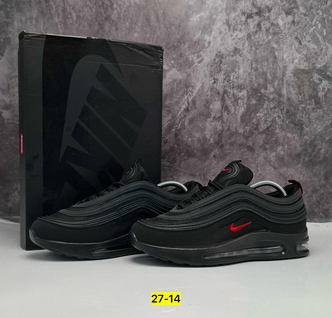 кроссовки мужские nike air max 97,nike air max 97 black,кроссовки nike air max 97,nike air max 97,nike air max 97 black red