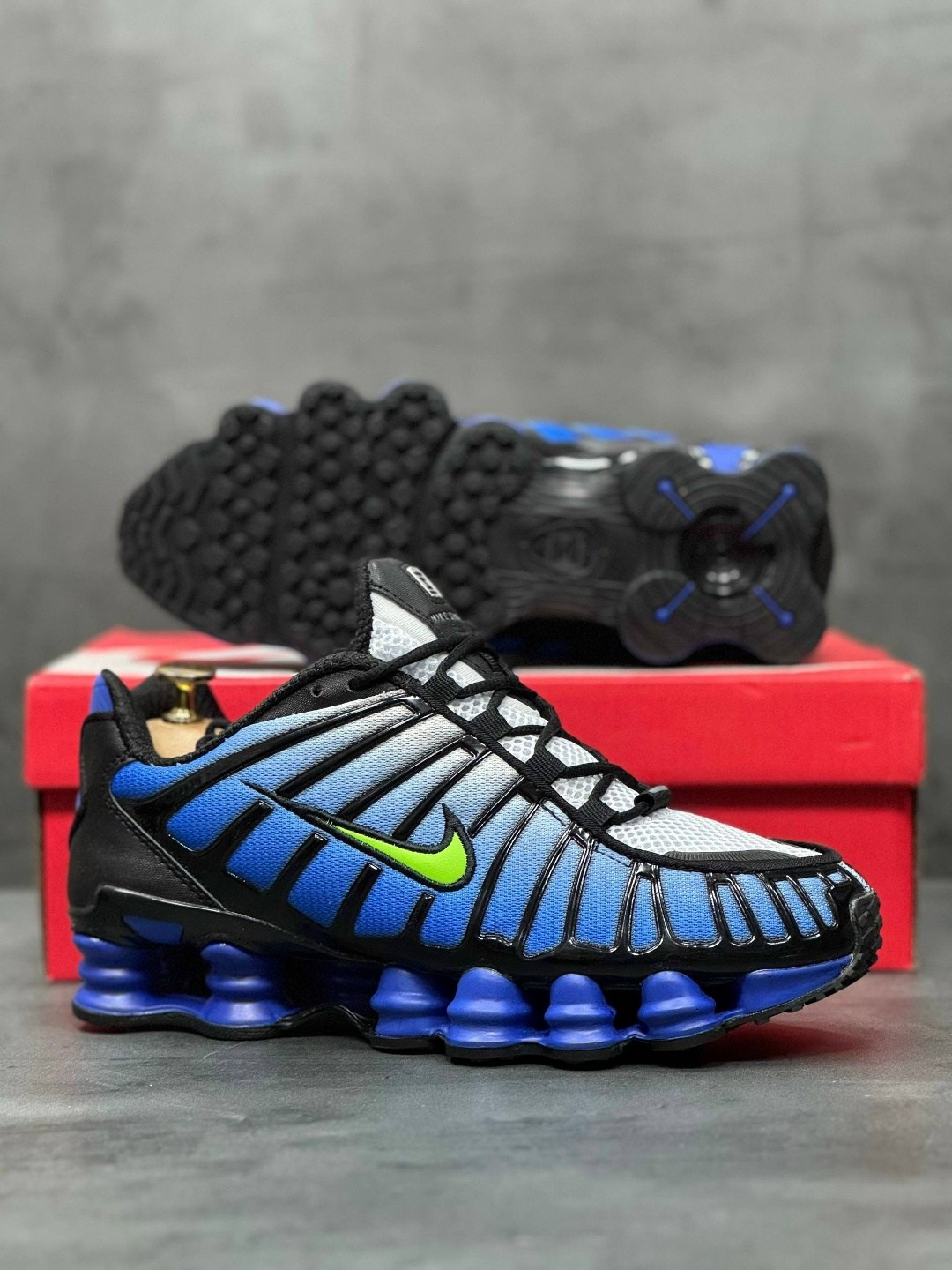 кроссовки,кроссовки nike shox tl,nike shox tl,nike shox blue racer,кроссовки унисекс nike shox tl синего цвета