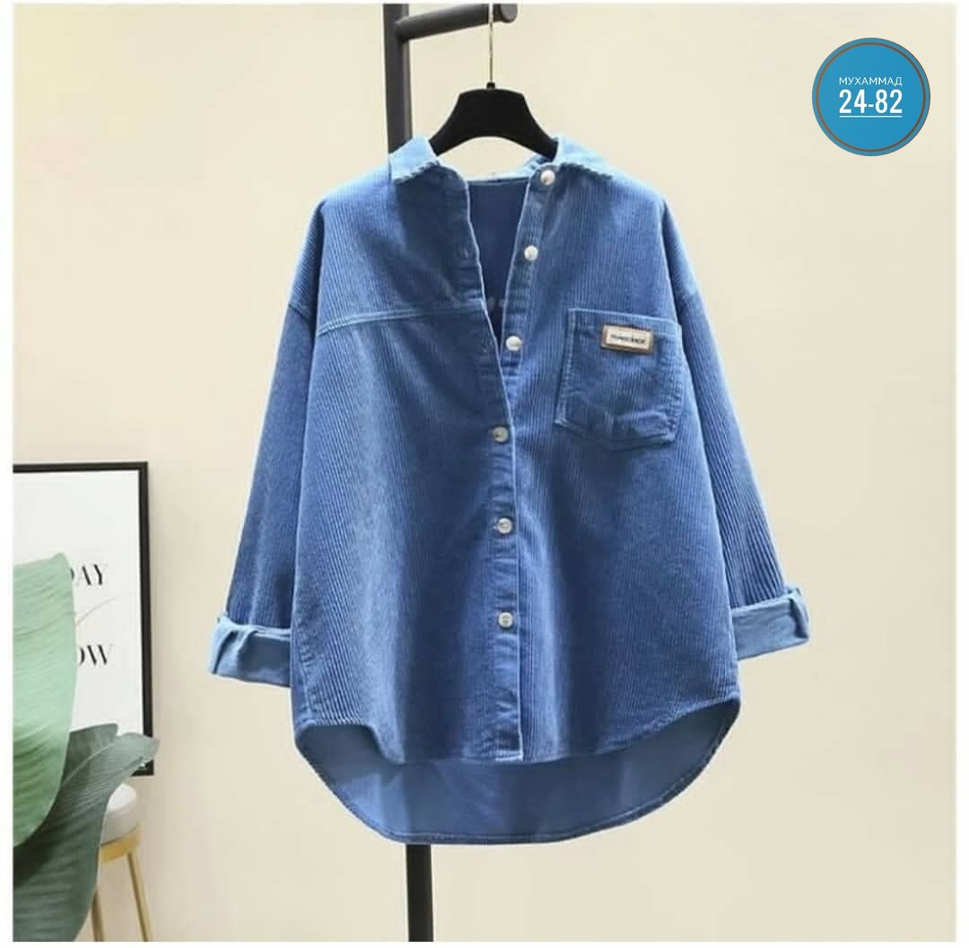 вельветовая рубашка свободного кроя,женская вельветовая рубашка с длинным рукавом,вельветовая женская рубашка,вельветовая рубашка,джинсовая рубашка женская 2026