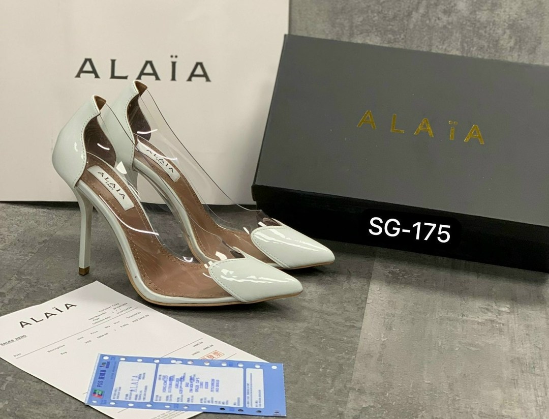 ,туфли alaia,женские туфли,босоножки alaia,прозрачные босоножки