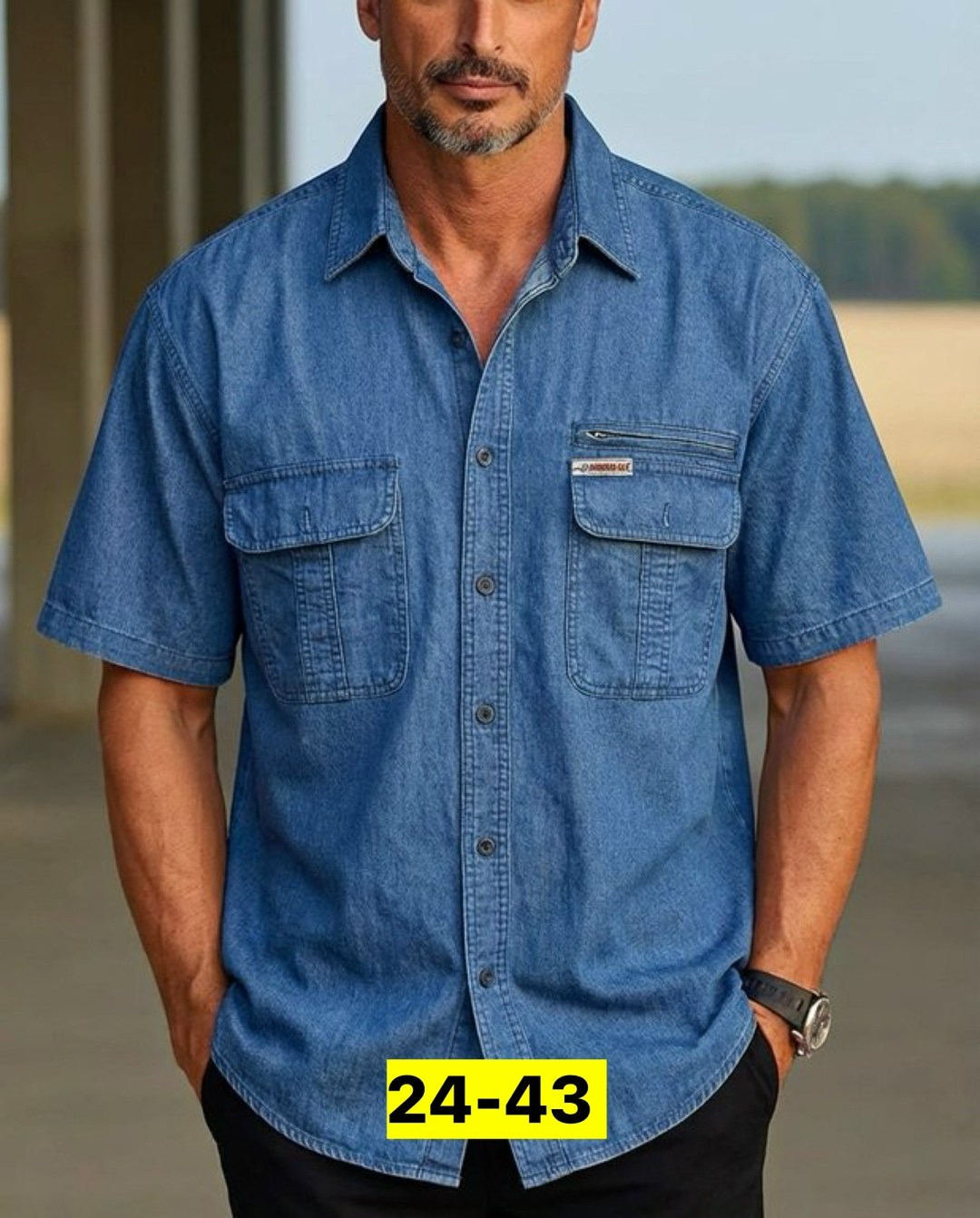 рубашка мужская джинсовая,рубашка мужская,рубашка мужская летняя,мужская джинсовая рубашка с коротким рукавом,рубашка джинса