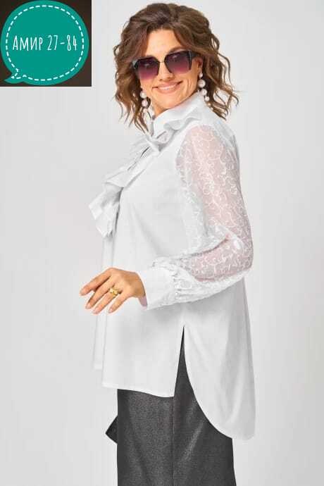 белая блуза,белая блузка,блуза eva grant,нарядная блуза,блуза женская