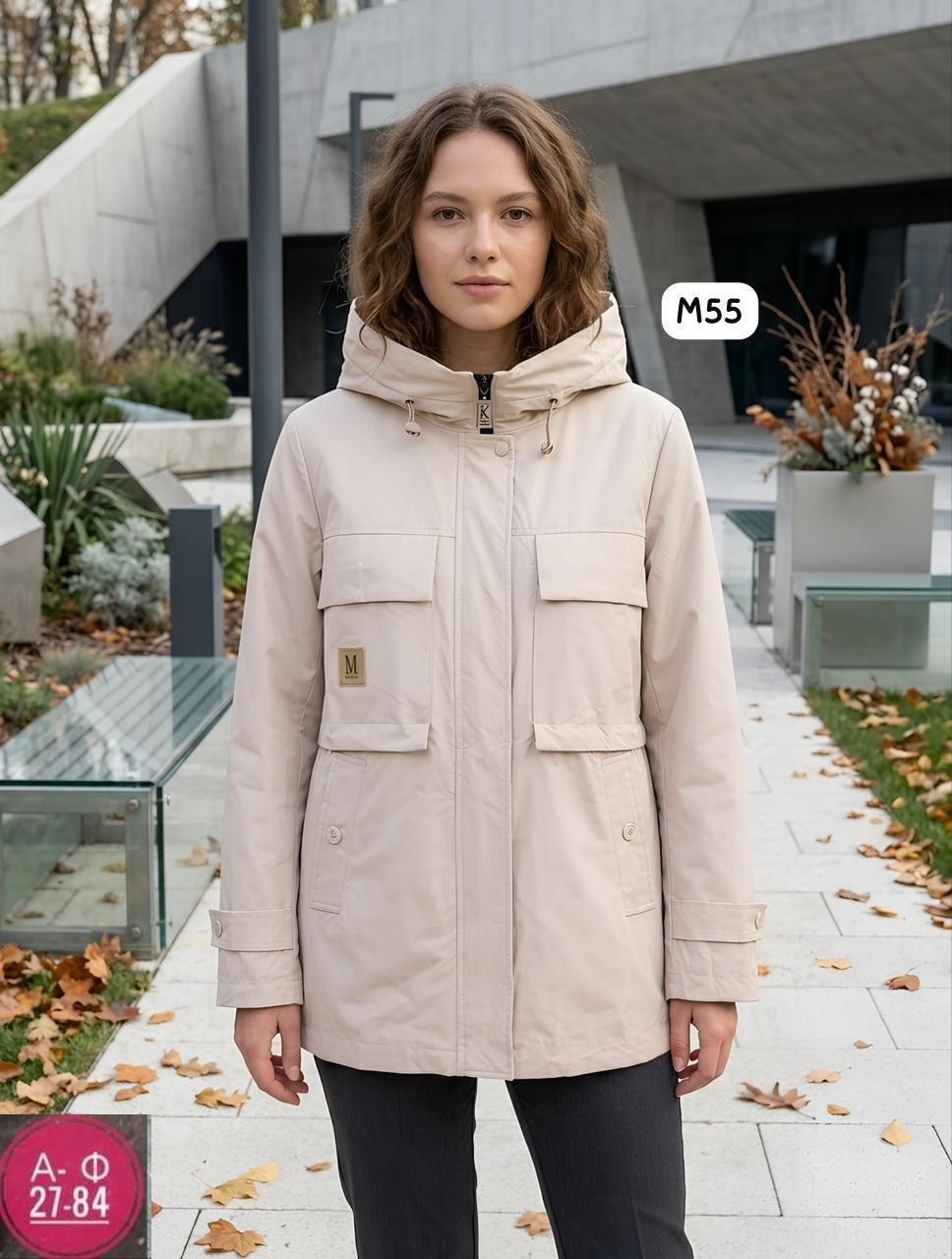 куртка демисезонная с капюшоном mi&mi 203231077,демисезонная куртка,куртка женская демисезонная с капюшоном удлиненная,куртка женская,куртка