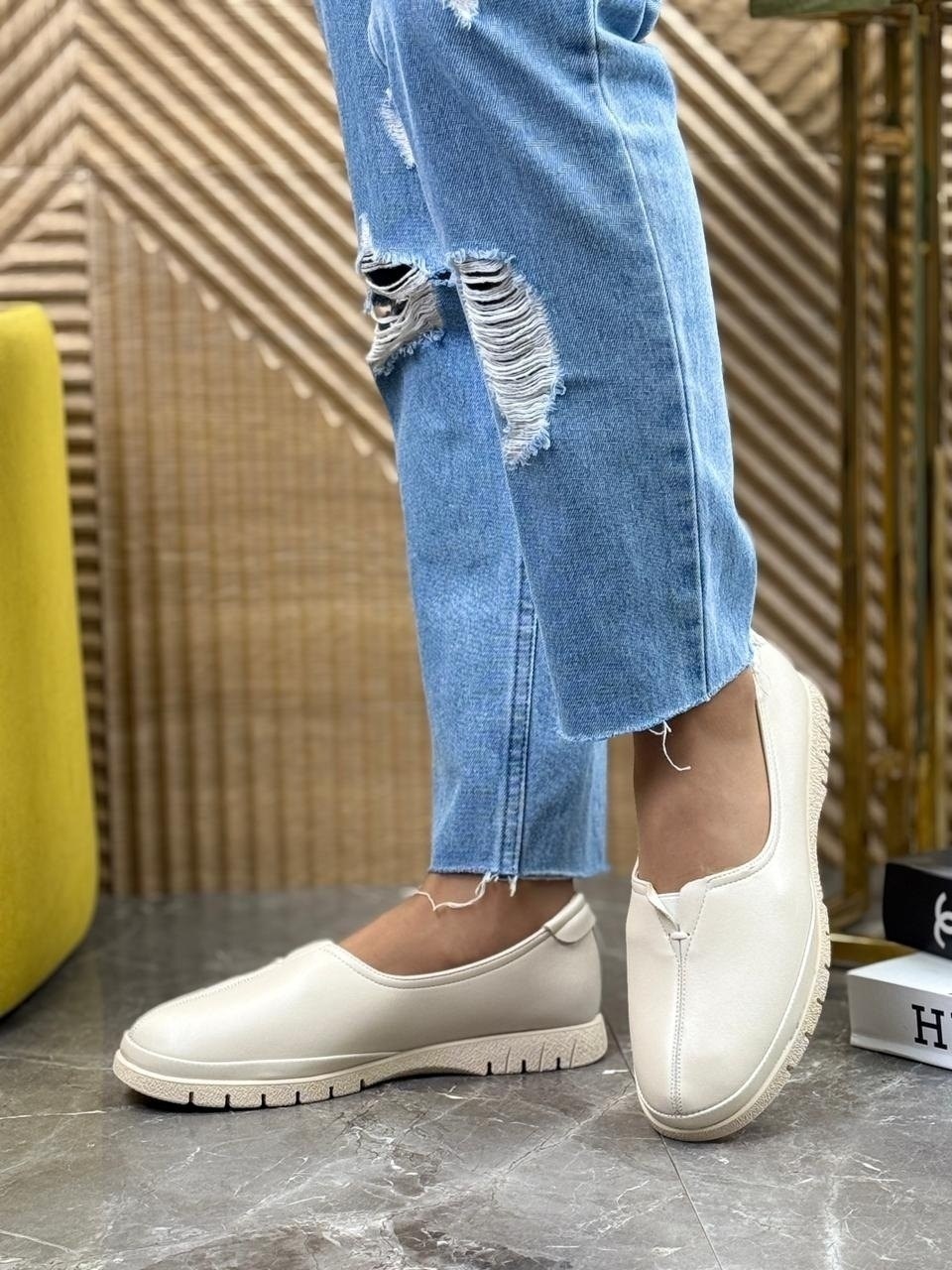 ,женская ,лоферы женские,бежевые лоферы, повседневные