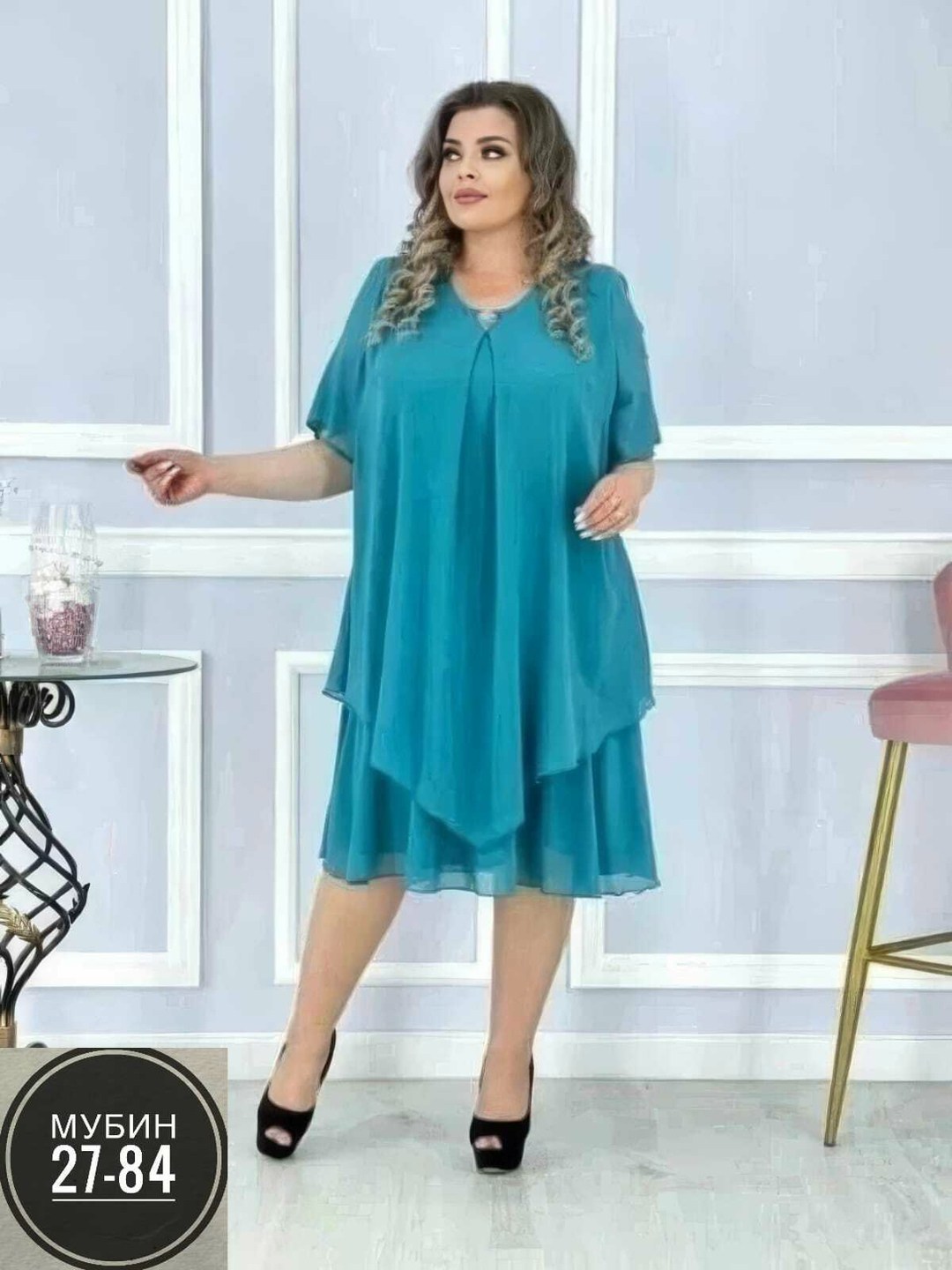 шифоновое женское платье больших размеров,платье для женщин больших размеров,платья из шифона больших размеров,женское платье больших размеров,шифоновое платье большого размера binmoda
