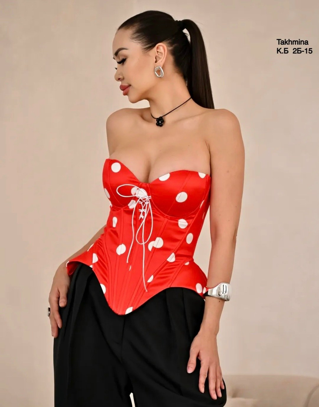 корсет в горошек,корсет женский,корсет бюстье,корсет,топ корсет