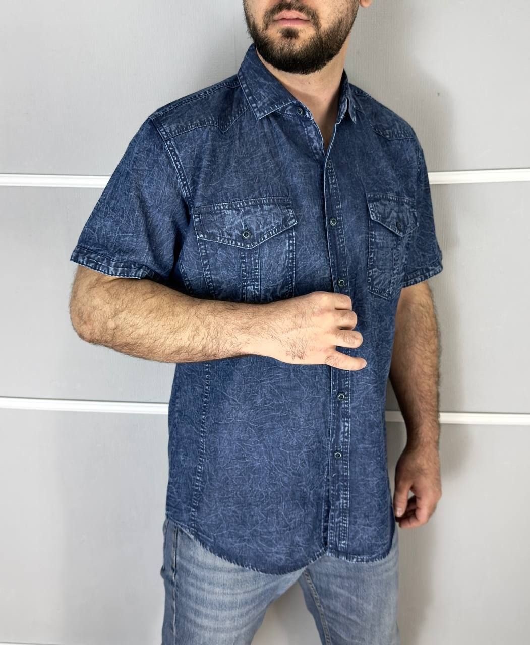 рубашка джинсовая мужская,рубашка мужская,модные мужские рубашки,рубашка мужская джинсовая большой размер,джинсовые рубашки монтана мужские