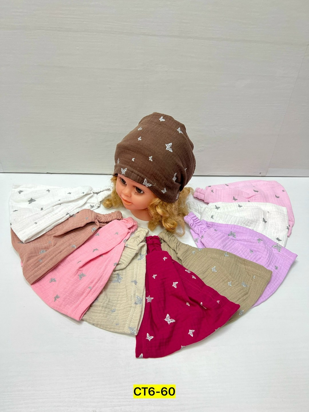 шапка платок,комплект шапки,детская шапочка,шапка для девочек,головной убор