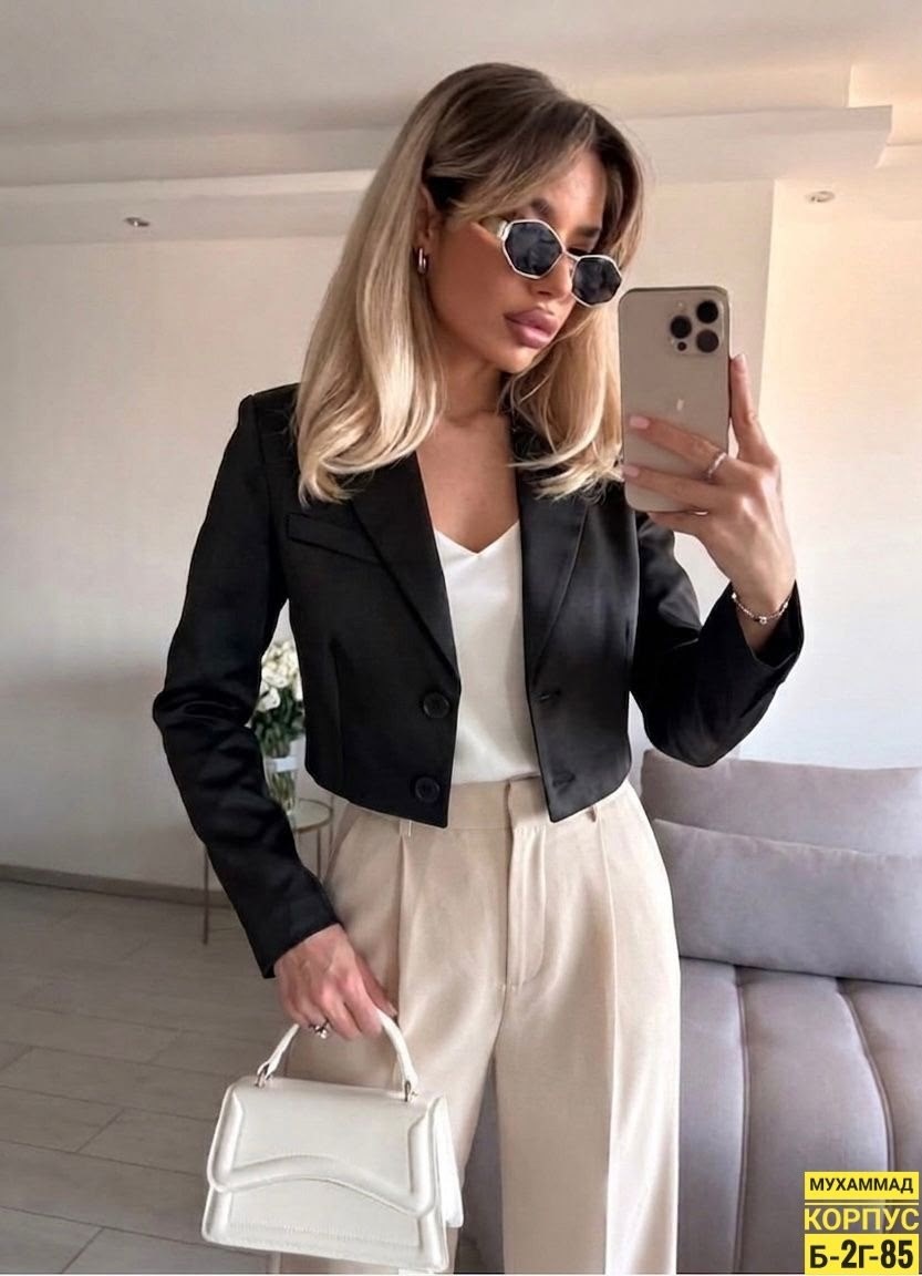 пиджак женский,пиджак,укороченный пиджак,пиджак женский укороченный alexander serov,пиджак ruya