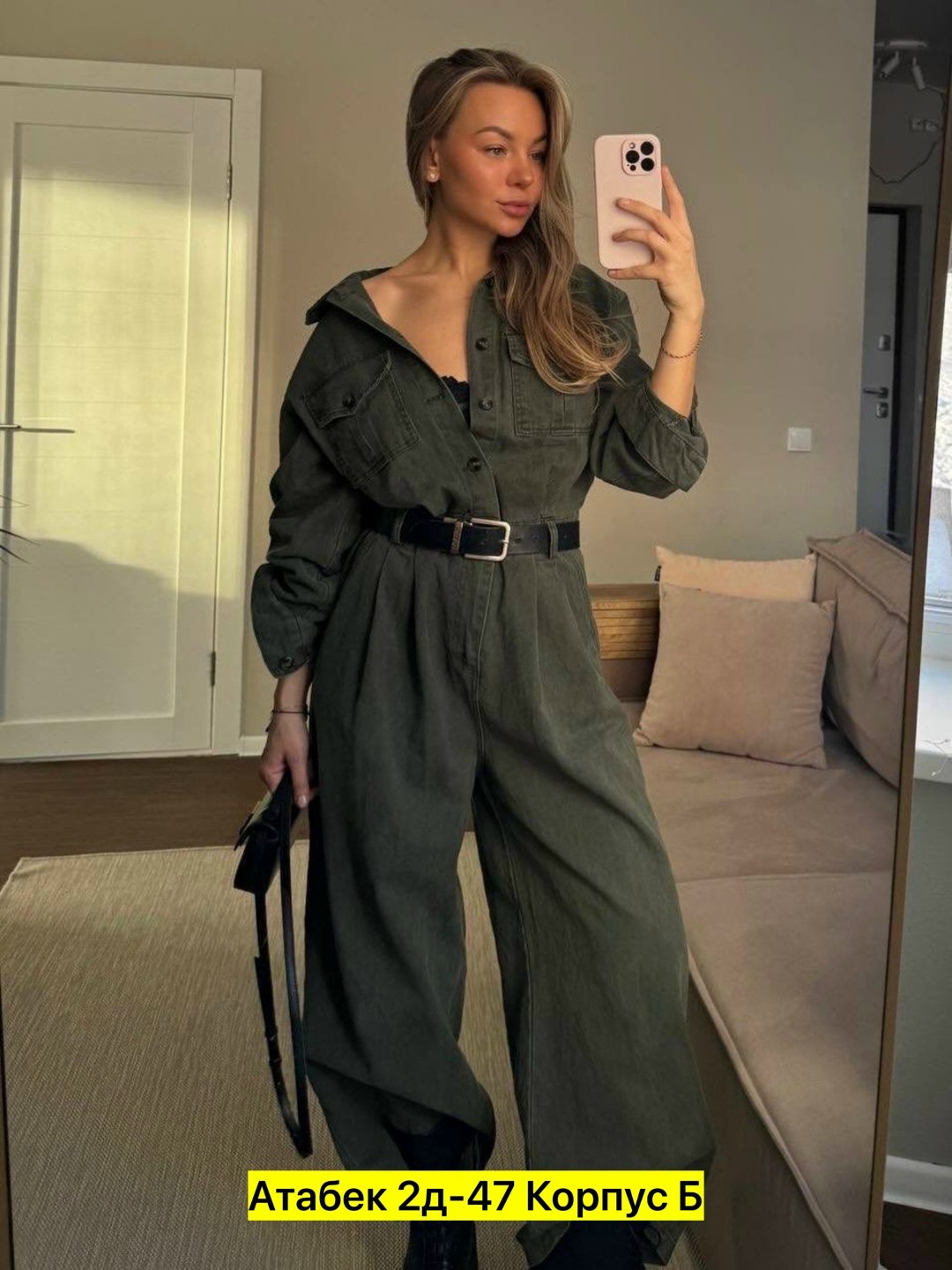 комбинезон davydoff 8014 хаки,женский комбинезон davydoff 8014 хаки,комбинезон брючный летний с коротким рукавом g&lo,брючный комбинезон,комбинезон женский