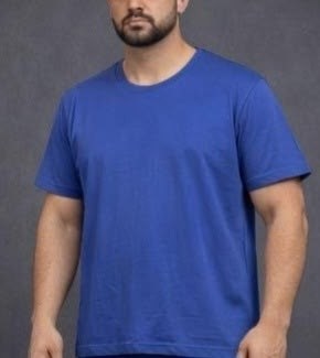 мужская футболка,футболка синяя хлопок оверсайз большой размер 48-66 bogatyr,футболка мужская синяя,футболка мужская однотонная,футболка