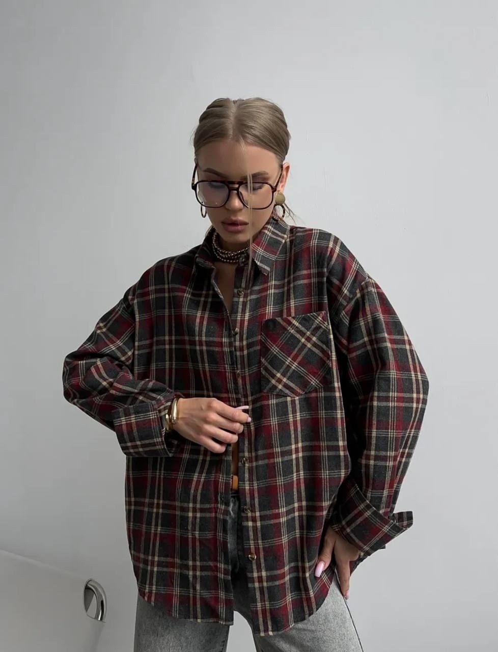 рубашка в клетку оверсайз удлиненная ulashova,рубашка в клетку женская теплая оверсайз без кармана,рубашка кантри в клетку оверсайз удлиненная,рубашка хлопок,рубашка в клетку оверсайз