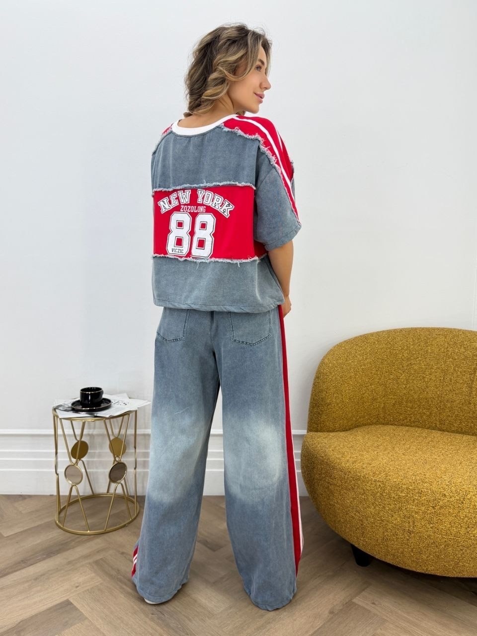 костюм дизайнерский,женский костюм,спортивные костюмы женские,джинсы с лампасами,модные брюки палаццо