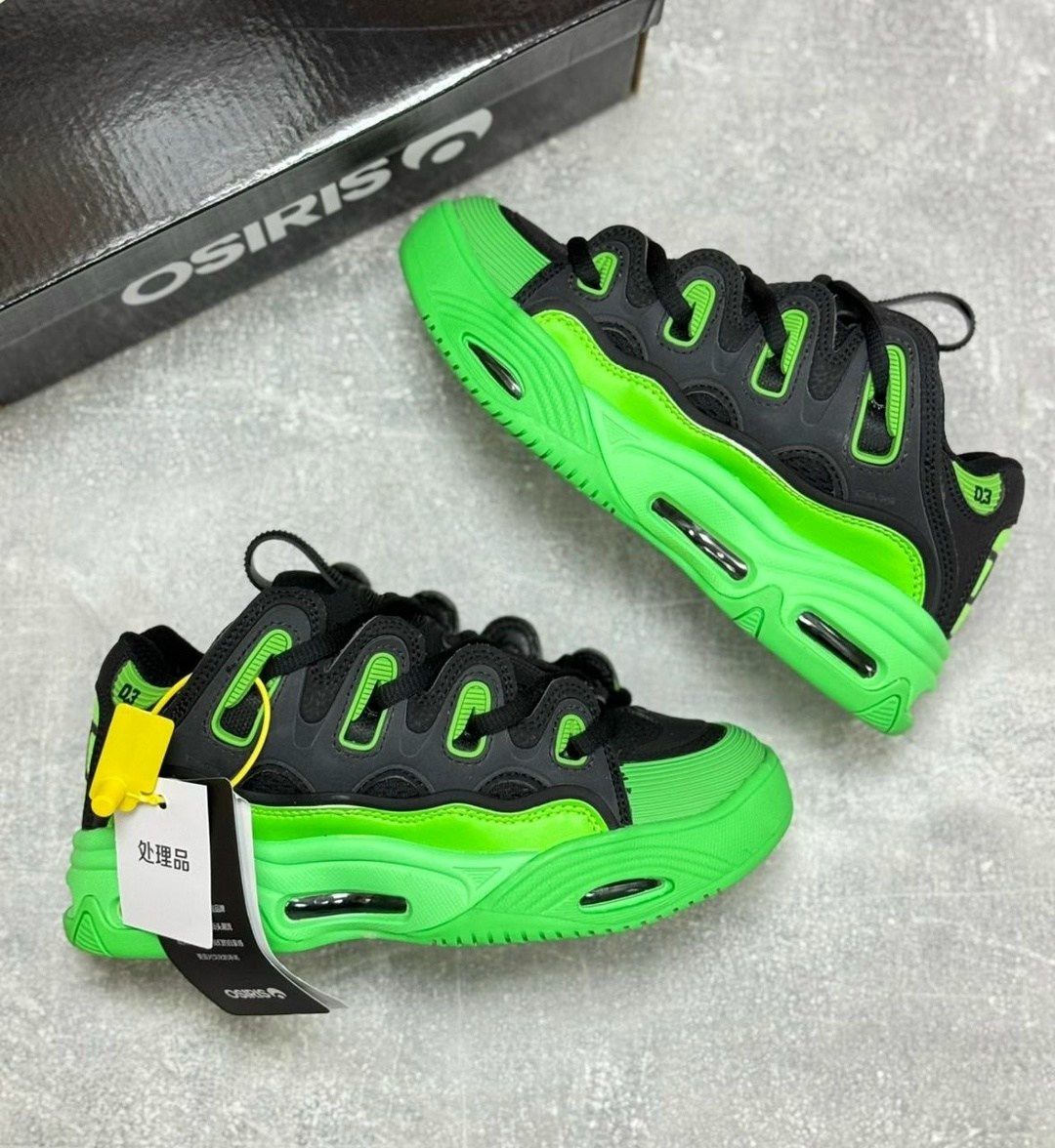 osiris d3 og,osiris d3 2001 black,кроссовки osiris,osiris d3 2001 black green,кроссовки osiris d 3