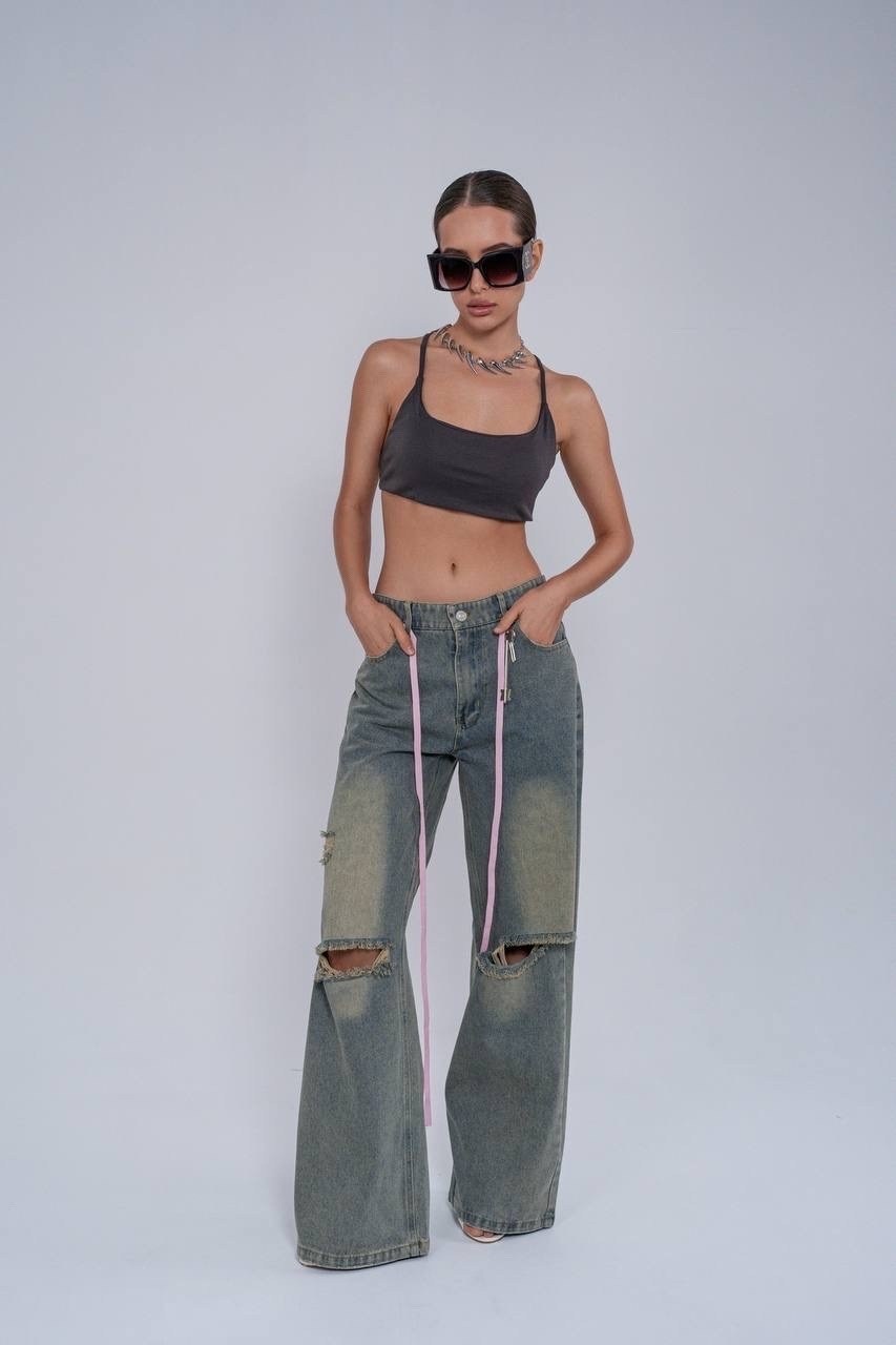 широкие джинсы y2k багги рваные stylers,джинсы широкие,стильные джинсы,джинсы широкие рваные,рваные джинсы