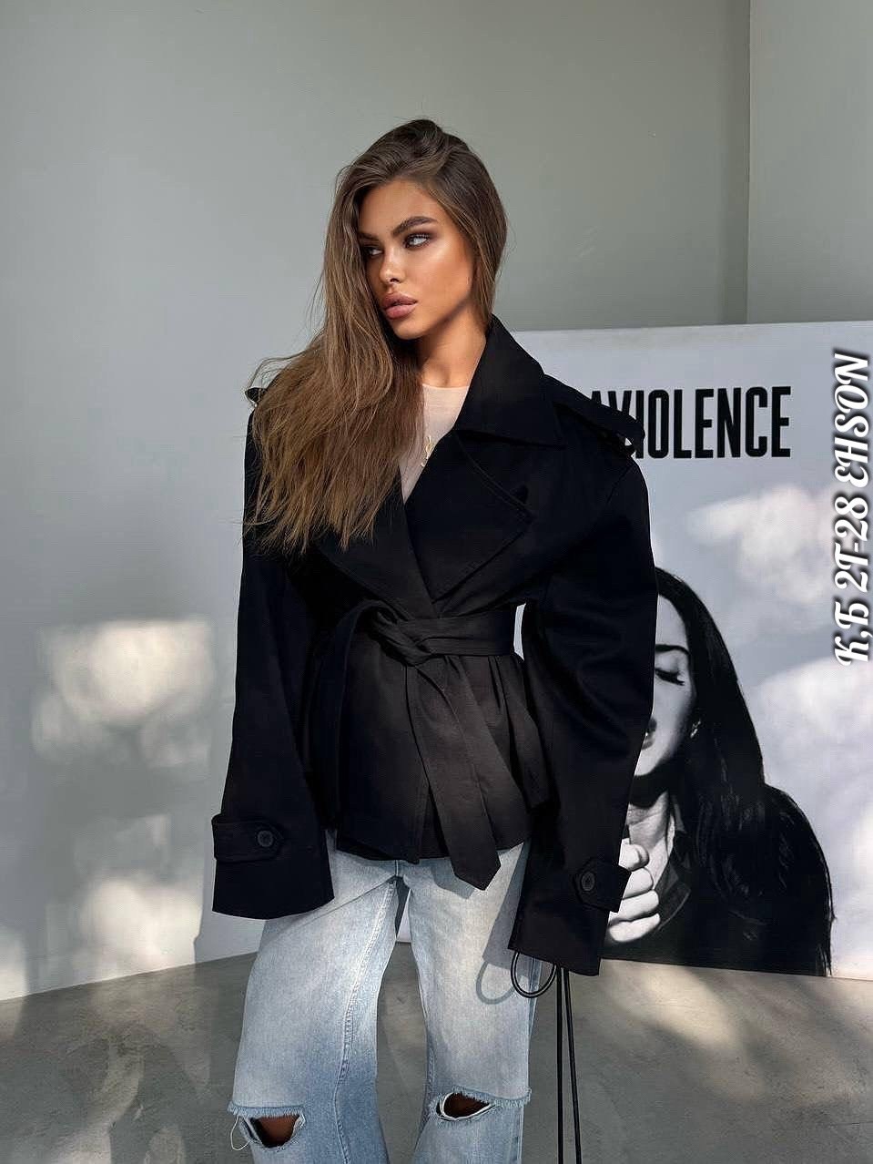 тренч женский,тренч с поясом,укороченный тренч,тренч,куртка тренч