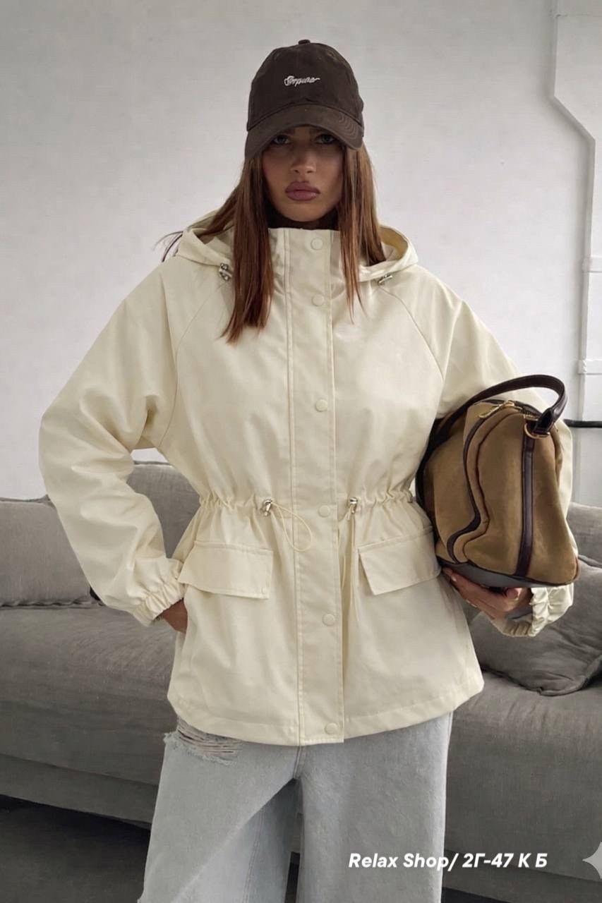 ветровка женская,бежевая куртка,ветровка с капюшоном удлиненная,ветровка стильная,ветровка с капюшоном оверсайз