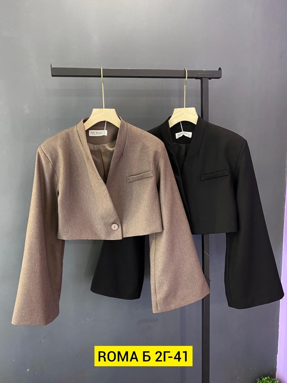 женские пиджаки,пиджак,пиджак и жакет,пиджак укороченный классический жакет оверсайз molecula,жакет