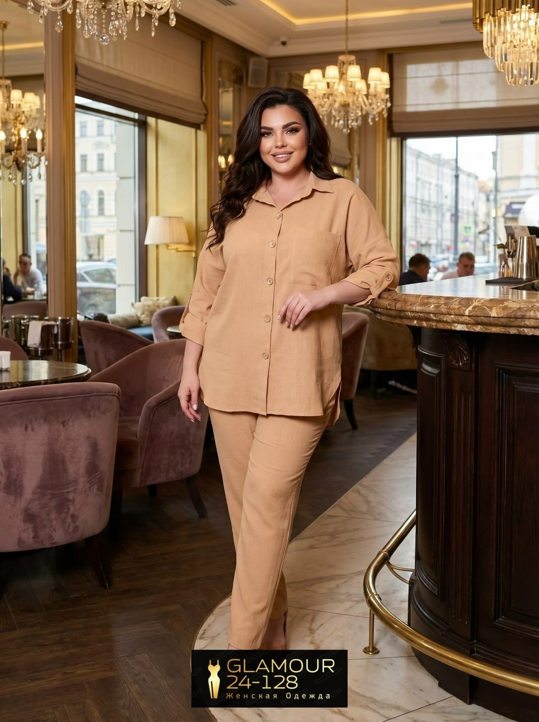 брючный костюм женский деловой больших размеров,брючный костюм из льна для полной женщины,брючный костюм больших размеров,женский брючный костюм,бежевый брючный костюм