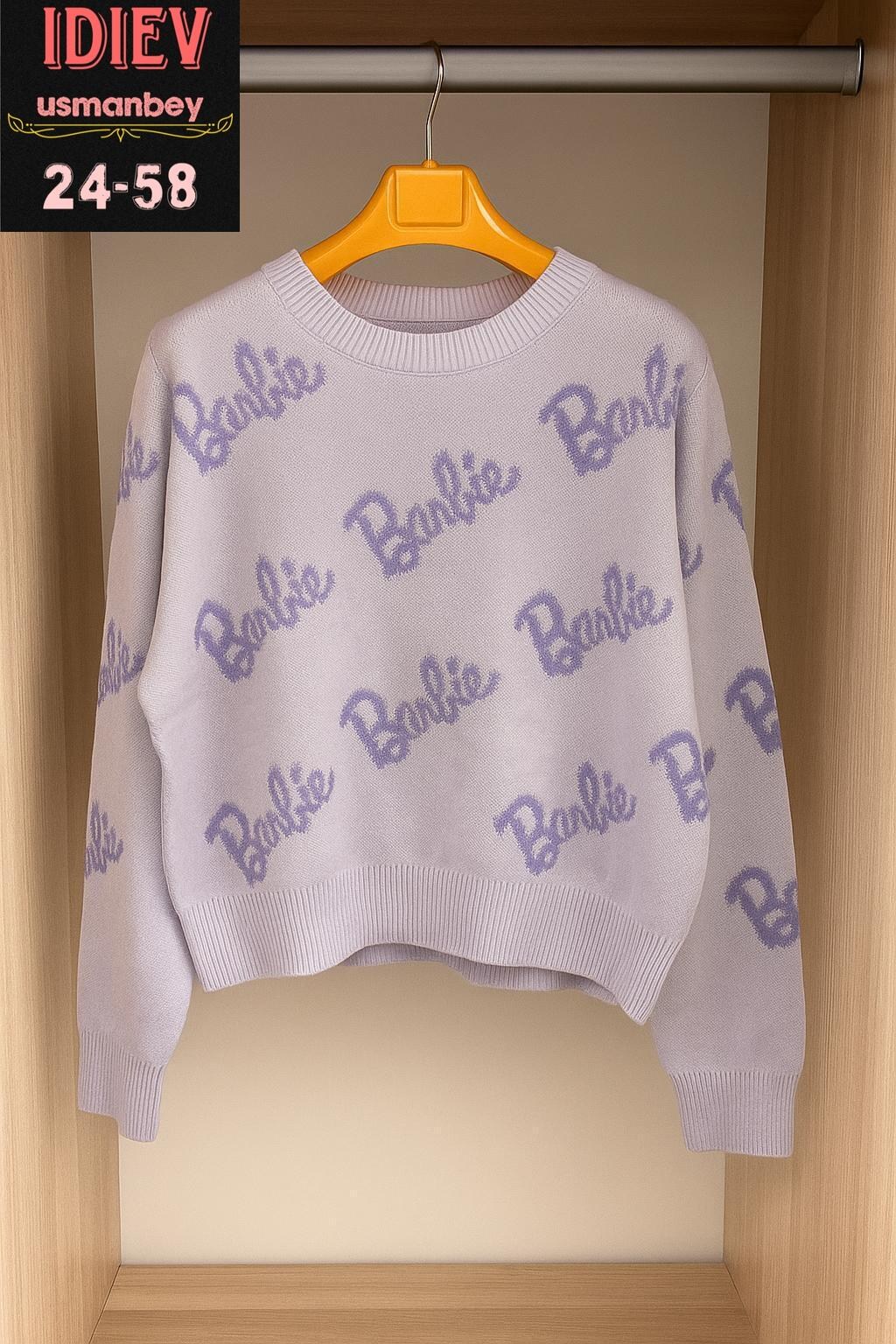 женский свитер,женская кофта,свитер кофта,свитер,свитер оверсайз вязаный barbie