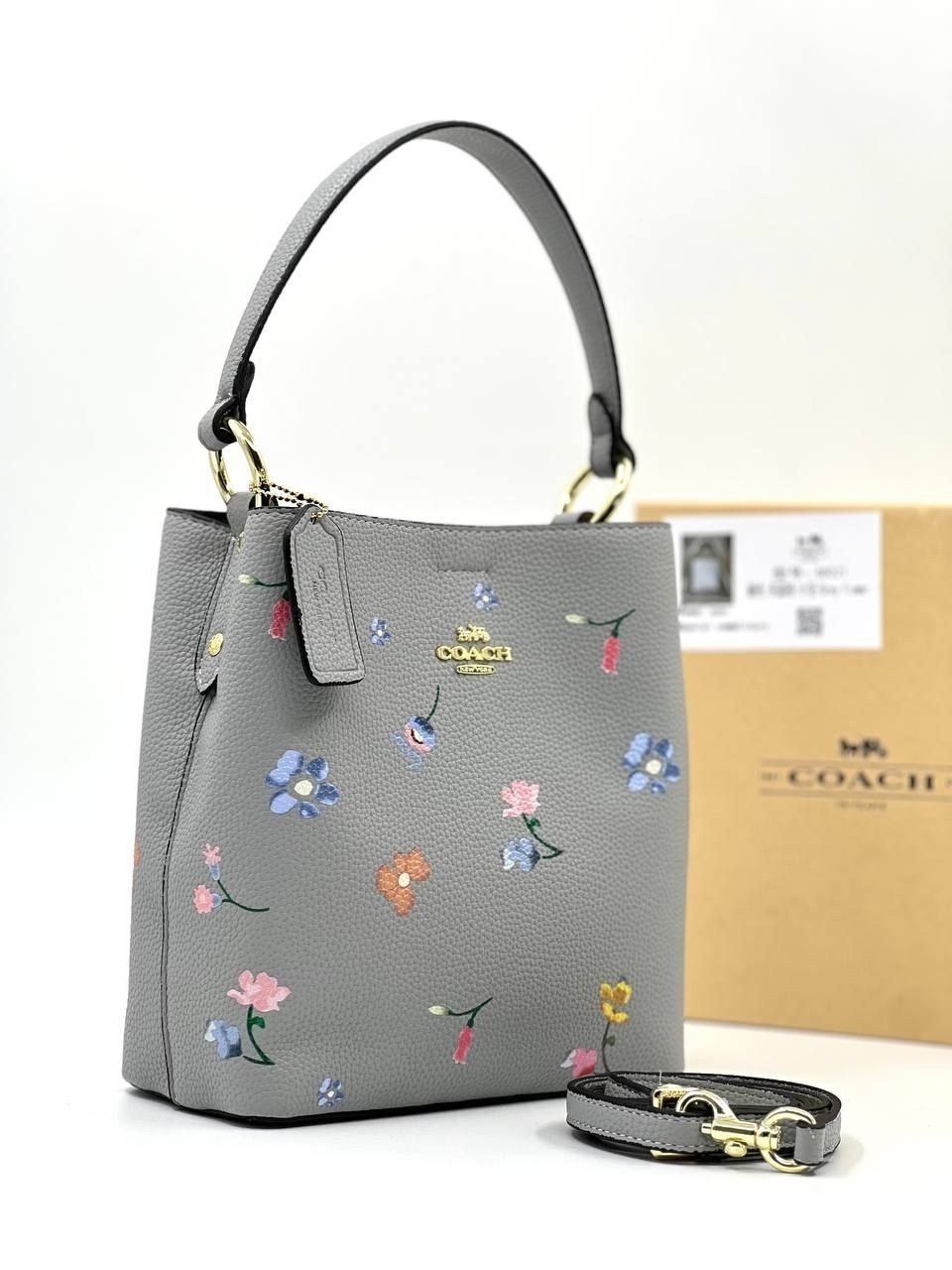 coach сумка женская,женская сумка,сумка,сумка летняя,сумка серая