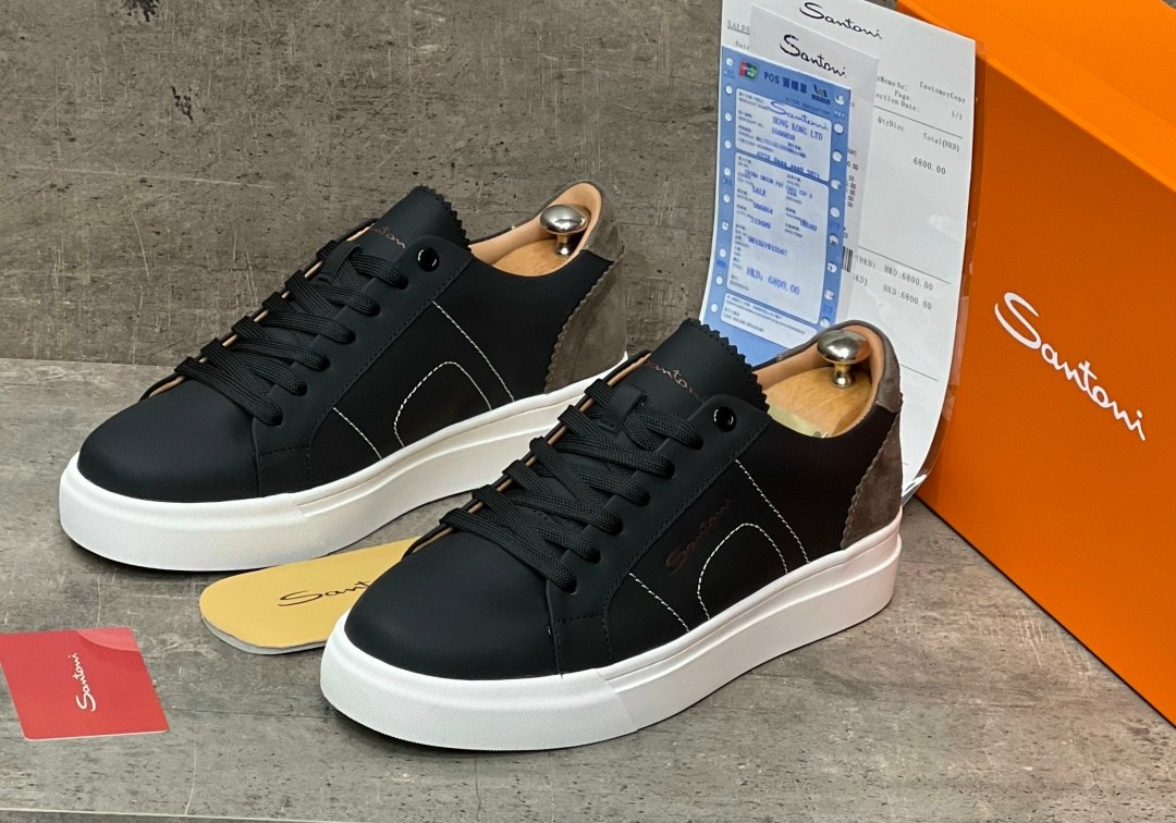 мужские кеды,кеды мужские santoni,кеды мужские кожаные,,кеды мужские кожаные santoni черные premium