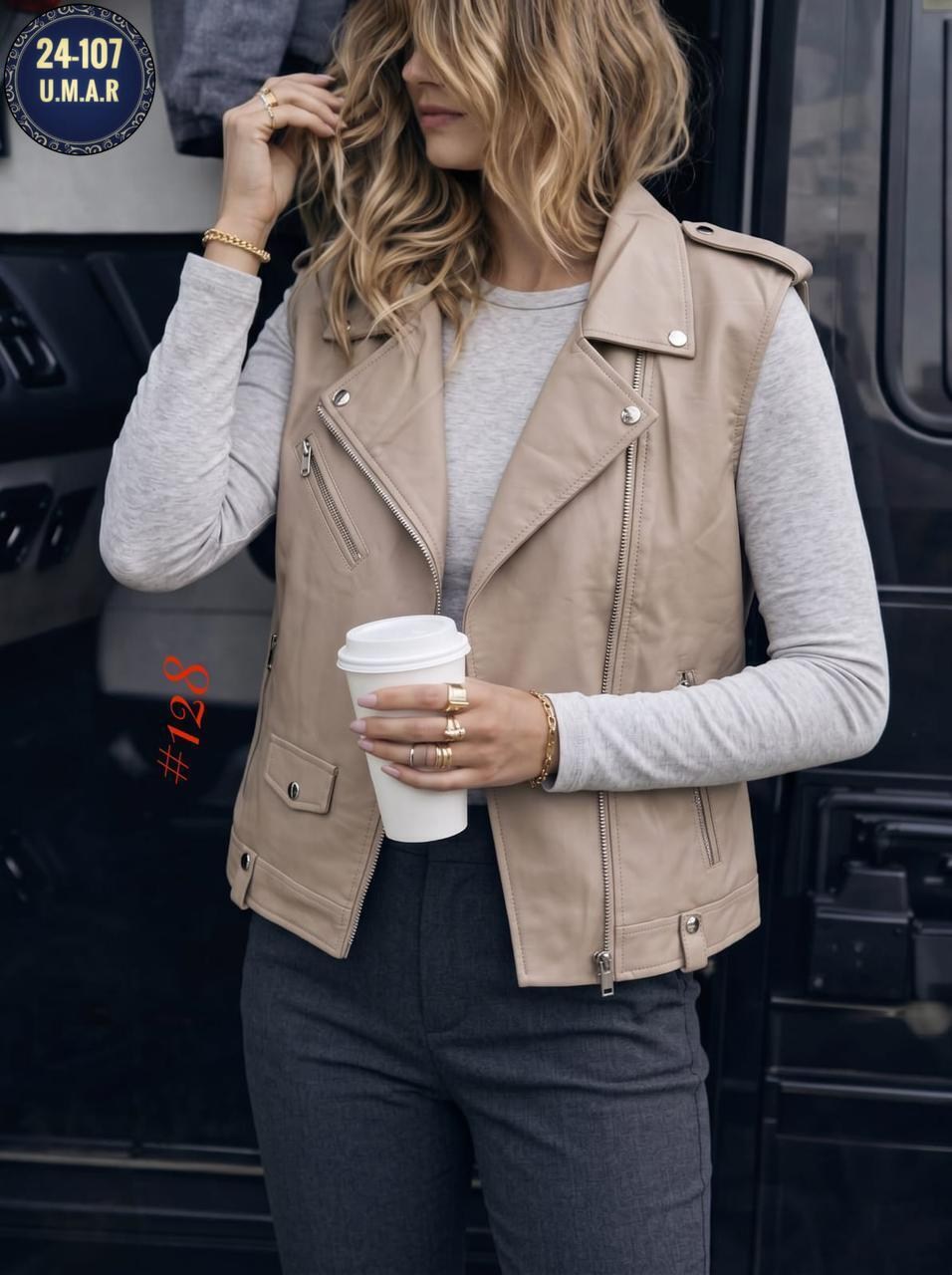 кожаный жилет,жилет кожаный женский,женские жилетки,жилет женский,жилет