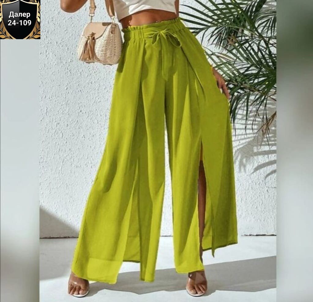 брюки широкие,брюки на завязках,модные брюки,брюки с запахом,свободные брюки