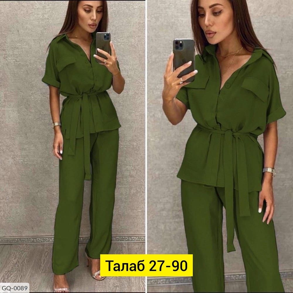 костюм жатка женский летний брючный,женские летние костюмы,стильный летний костюм,летний брючный женский костюм,костюм женский