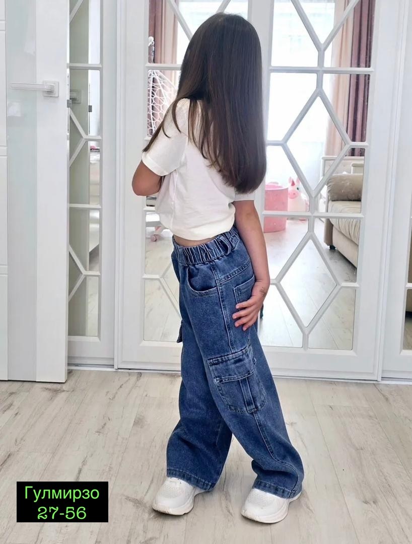 джинсы карго широкие подростковые mili bo_wear,модные джинсы,джинсы для девочек,джинсы широкие,джинсы к школе