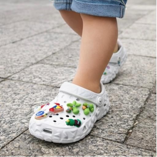 сандали кроксы с джибитсами,,тапки для детей,детские сабо,сандалии детские