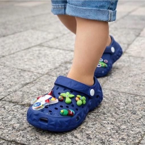 сандали кроксы с джибитсами,,тапки для детей,детские сабо,сандалии детские